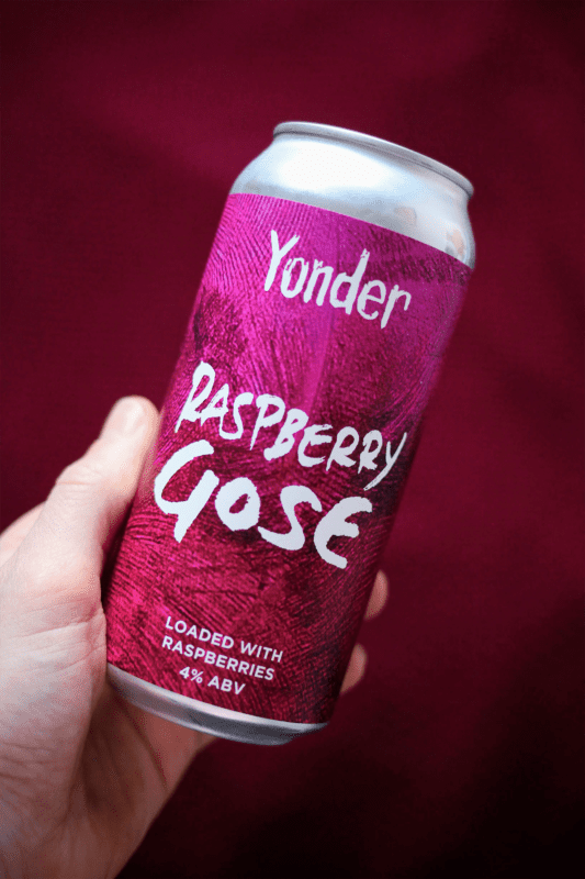 Beer: Yonder - Raspberry Gose, Lager by IPAokay