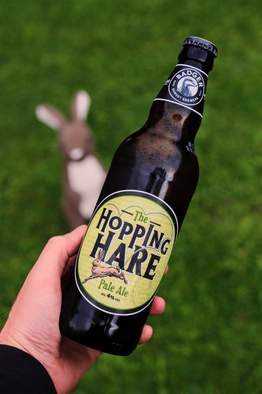Beer: Badger - The Hopping Hare, Lager by IPAokay