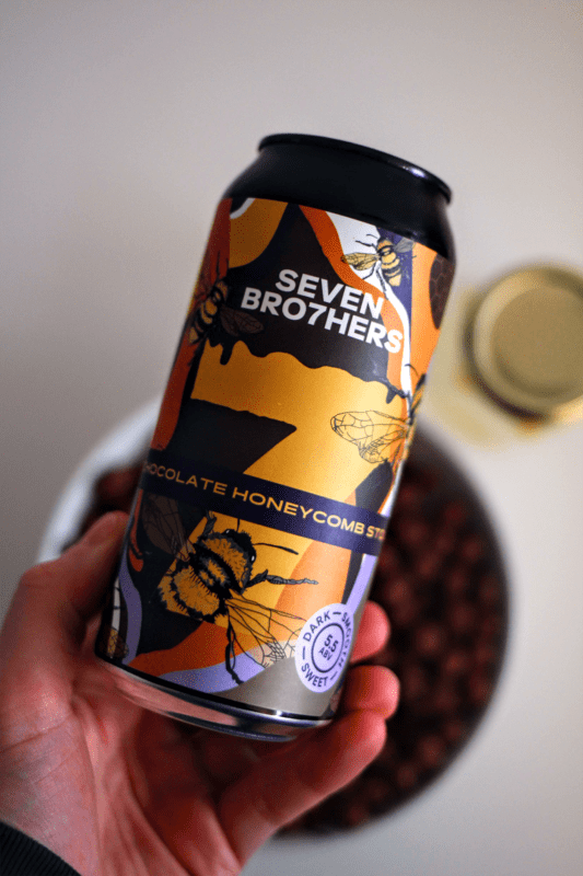 Beer: Seven Bro7hers - Chocolate Honeycomb Stout, Pale Ale by IPAokay