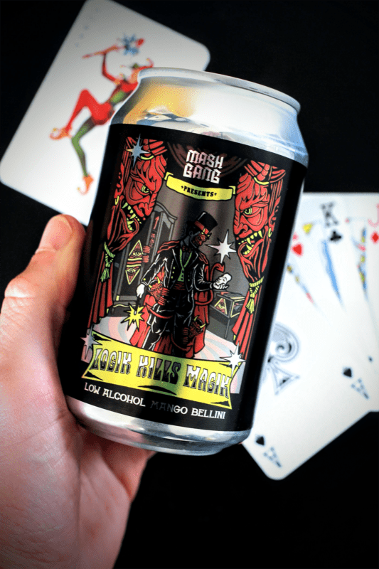 Beer: Mash Gang - Logik Kills Magik, Alcohol-free by IPAokay