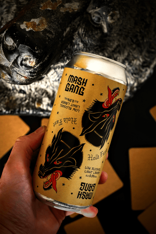 Beer: Mash Gang - Hold Fast, Alcohol-free by IPAokay