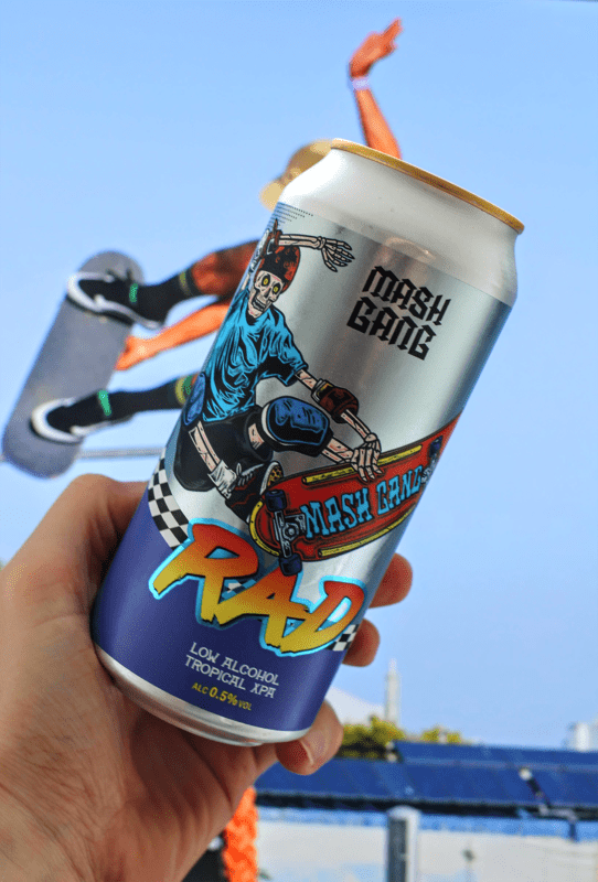 Beer: Mash Gang - Rad, Session IPA by IPAokay