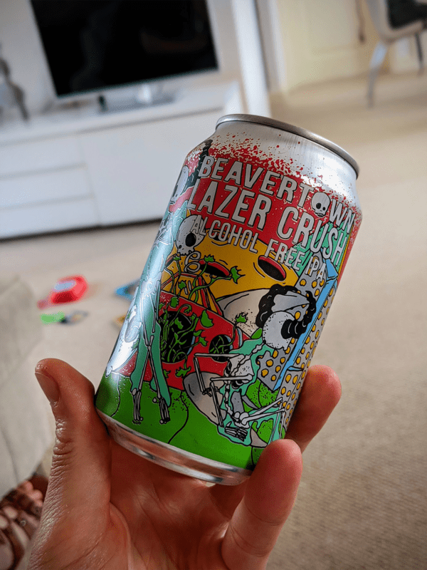 Beer: Beavertown - Lazer Crush, Alcohol-free by IPAokay