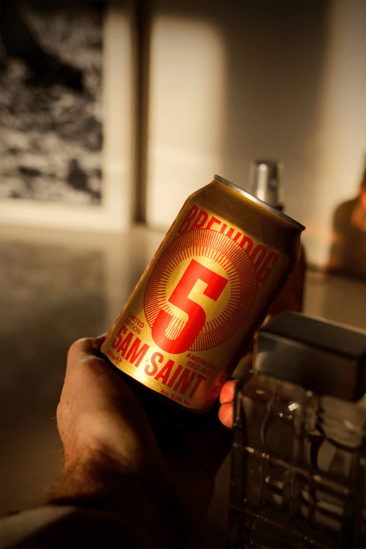 Beer: BrewDog - 5am Saint, Red Ale by IPAokay
