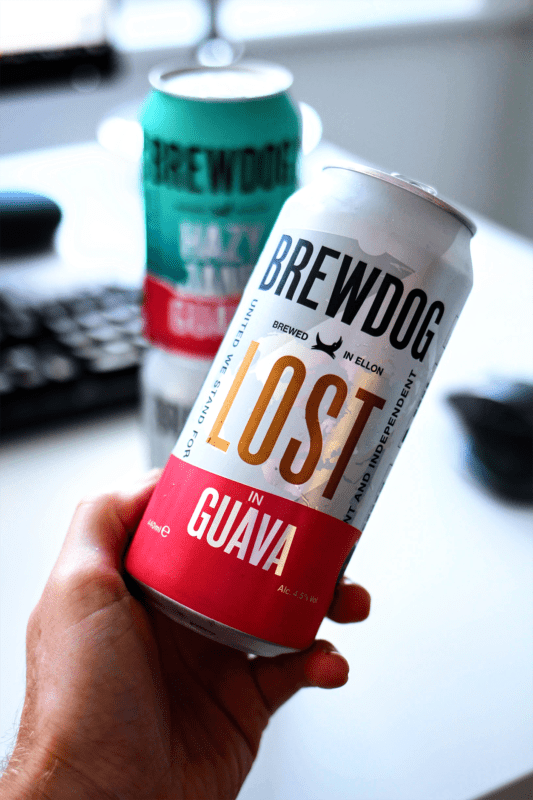 Beer: BrewDog - Lost In Guava, Lager by IPAokay