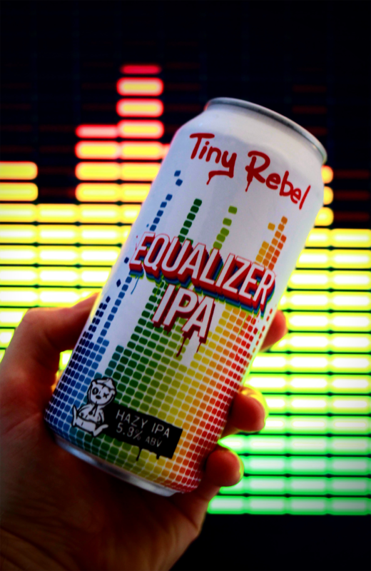 Beer: Tiny Rebel - Equalizer, Hazy IPA by IPAokay