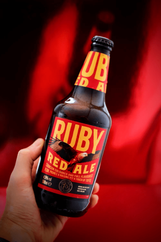 Beer: Sainsbury's - Ruby Red Ale, Red Ale by IPAokay