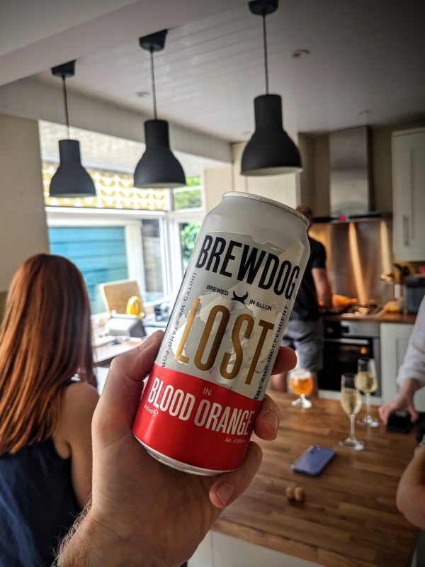 Beer: BrewDog - Lost in Blood Orange, Lager by IPAokay