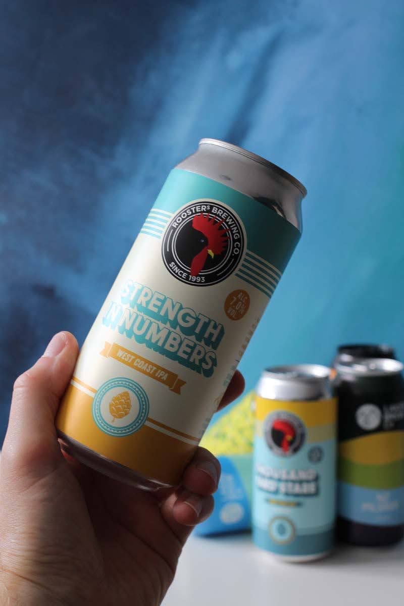 Beer: Rooster's - Strength In Numbers, West Coast IPA by IPAokay